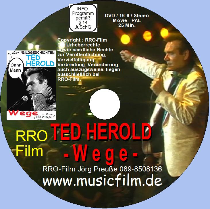 Ted Herold Buch mit DVD Dezember 2019